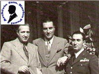 Ferrara con il colonnello Zingali Febbraio 1942