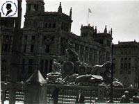 Spagna - Madrid Plaza de la Cibeles Maggio 1939