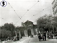 Spagna - Madrid Puerta de Alcalà Maggio 1939