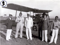 Pisa - Aeroporto S.Giusto - Visita dell'Ing. Boncristiani al Campo - 15 Luglio 1933