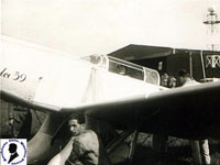 Pisa - Aeroporto S.Giusto - Breda 39, monoplano monomotore da turismo - 4 Maggio 1933
