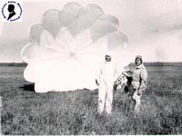 Viterbo - Aeroporto - Lanci con paracadute - 11 Settembre 1937